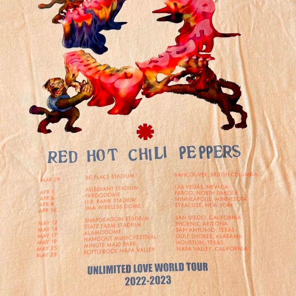 Red Hot Chili Peppers T-Shirt & Tote - Picture 4 of 6